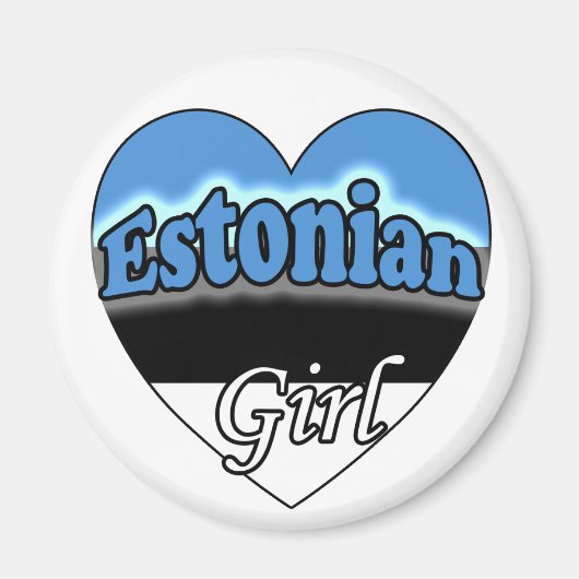 Estonian Girl Magneet (Voorkant)