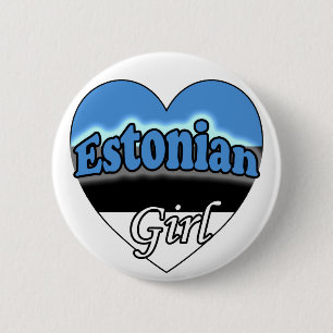 Estonian Girl Ronde Button 5,7 Cm