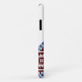 Estonian Pick-up Woven Belt Pattern Case-Mate iPhone Case (Achterkant/rechts)