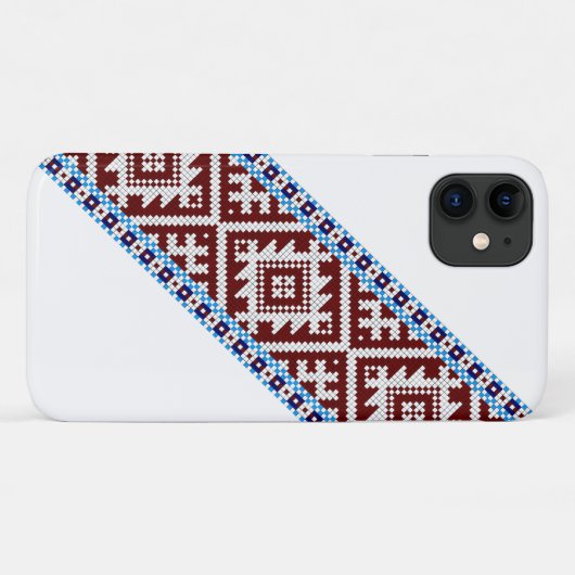 Estonian Pick-up Woven Belt Pattern Case-Mate iPhone Case (Achterkant (horizontaal))