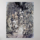 Estonian Viking Night Journey, Tekening Poster (Voorkant)