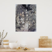 Estonian Viking Night Journey, Tekening Poster (Keuken)