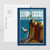Estoril-Cascais in Portugal Briefkaart (Voorkant / Achterkant)