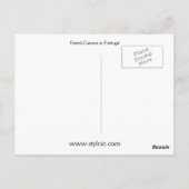 Estoril-Cascais in Portugal Briefkaart (Achterkant)