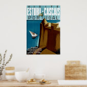 Estoril-Cascais in Portugal Poster (Keuken)