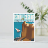 Estoril Cascais Portugal — Briefkaart voor het rei (Staand voorkant)
