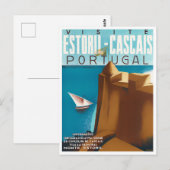 Estoril Cascais Portugal — Briefkaart voor het rei (Voorkant / Achterkant)