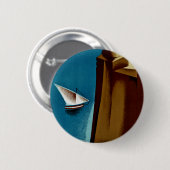 Estoril - Cascais Portugal Ronde Button 5,7 Cm (Voorkant /achterkant)