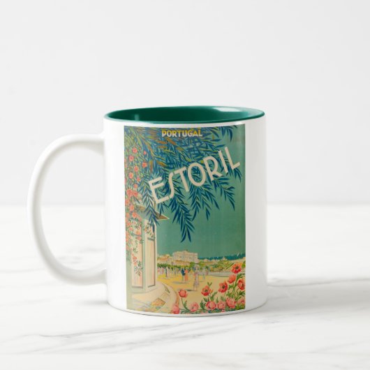 ESTORIL TWEEKLEURIGE KOFFIEMOK (Links)