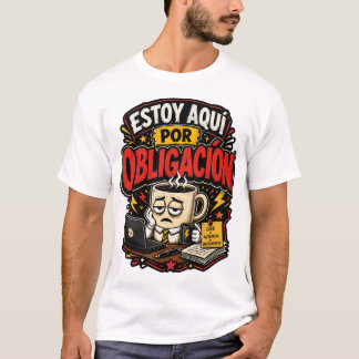 Estoy aquí por obligación t-shirt
