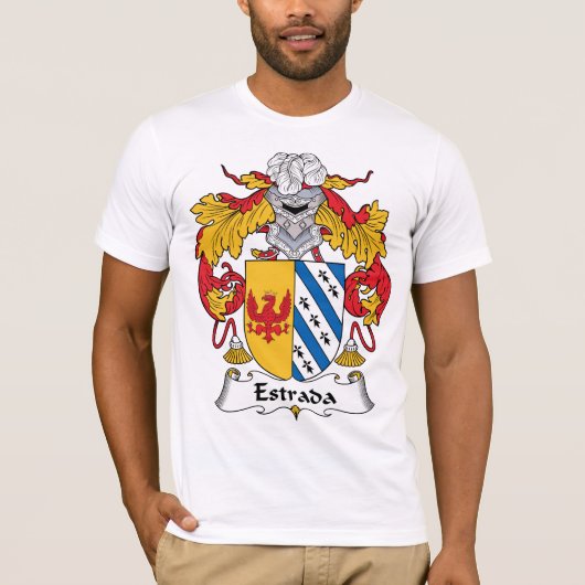 Estrada Family Crest T-shirt (Voorkant)