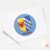Estrada Family Shield Stickers (Envelop)