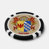 Estrada Heraldic Arms Pokerchips (Enkel)