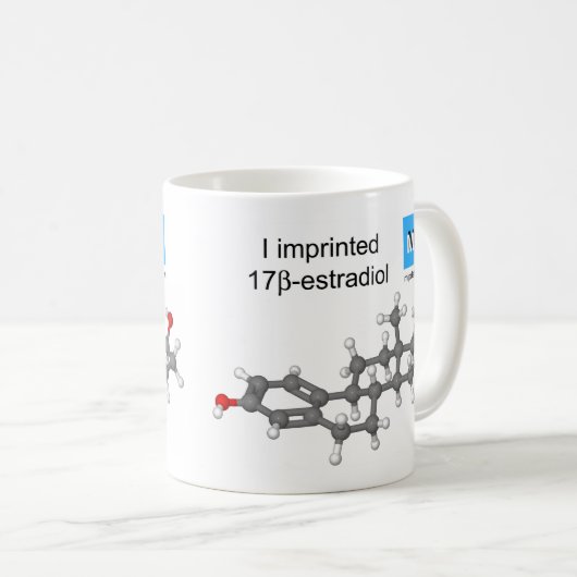 estradiol sjabloon mok bal en stok (Voorkant rechts)
