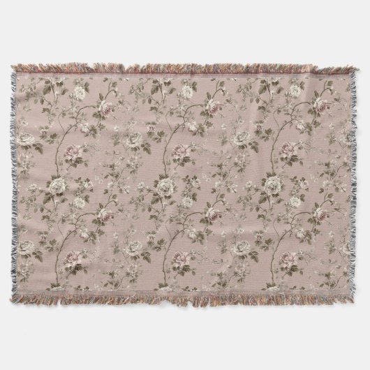 Estralaia Dusty Roos Pink Deken (Voorkant)