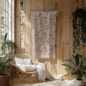 Estralaia Dusty Roos Pink Fleece Deken