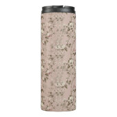 Estralaia Dusty Roos Roze Thermische Tumbler Thermosbeker (Achterkant)