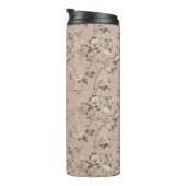 Estralaia Dusty Roos Roze Thermische Tumbler Thermosbeker (Geroteerd rechts)