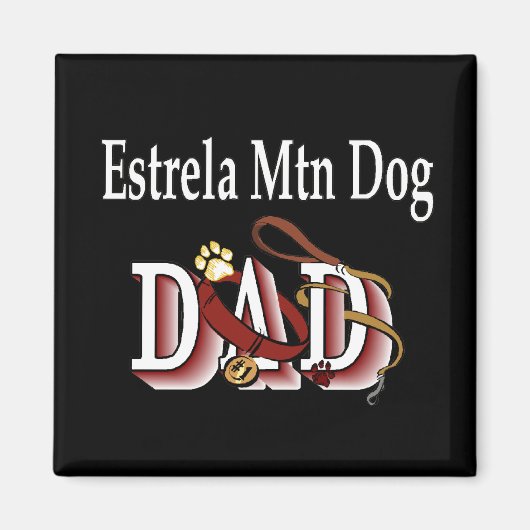 Estrela Mountain Dog DAD-magneet Magneet (Voorkant)
