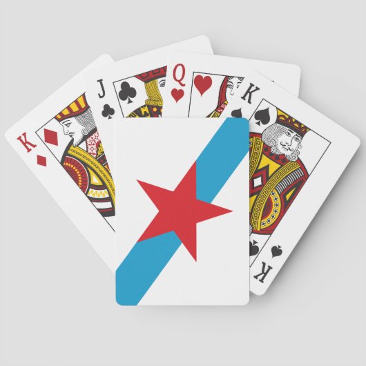 Estreleira Gallega Pokerkaarten (Achterkant)