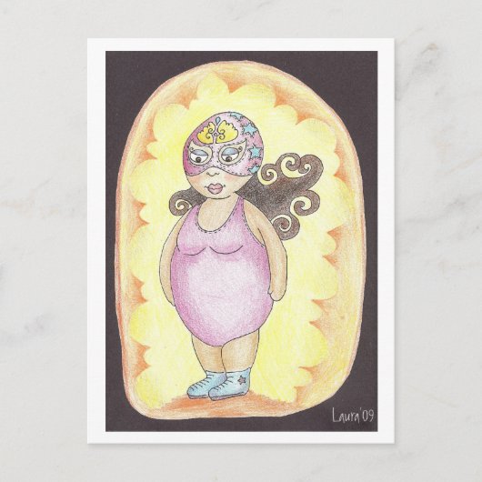 Estrella Púrpura Briefkaart (Voorkant)