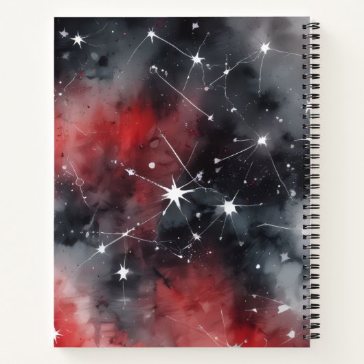 Estrellas en la Noche Notitieboek (Achterkant)