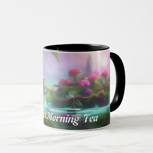 Estrella's Morning Tea Gepersonaliseerd Mok (Voorkant rechts)