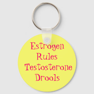 Estrogeenregels Testosterone Drools Sleutelhanger