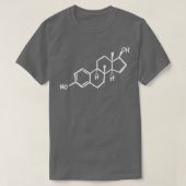 Estrogen Molecule T-shirt (Design voorkant)
