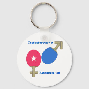 Estrogen Ping Pong Sleutelhanger