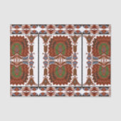 Ests antiek bloemenfolk art embroidery tissuepapier (Voorkant)