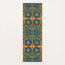 Ests Blue  folk art flower patroon