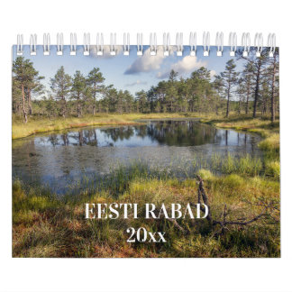 Ests Bogs Calendar Eesti Rabad Kalender