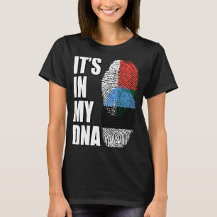 Ests en Malagasisch Mix DNA-erfgoed T-shirt