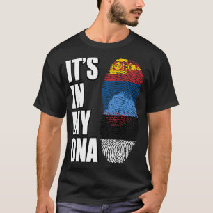 Ests en Mongoolse MIRA-vlag T-shirt
