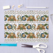 Ests folk floral embroidery tissuepapier (Craft)