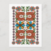 Ests  folkpatroon briefkaart (Voorkant)