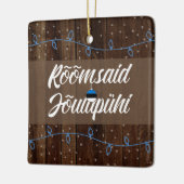 Ests kerst van de kerst, Rõmzei Jõulupühi Keramisch Ornament (Links)