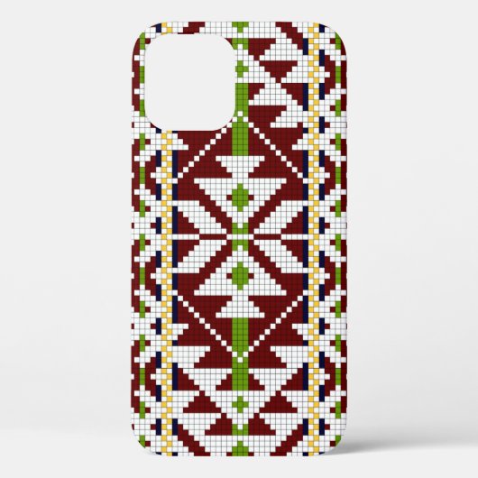Ests nationaal gordelpattern Kolga-Jaani Case-Mate iPhone Case (Achterkant)