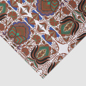 Ests ritueel folkpatroon met bloemen tissuepapier (Detail)