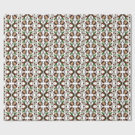 Ests vouwkunstontwerp cadeaupapier (Vlak)