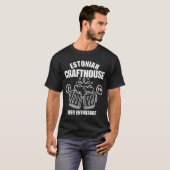 Estse ambachtsbier t-shirt (Voorkant volledig)