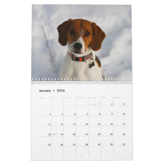  Estse hondenkalender Kalender (Jan 2026)