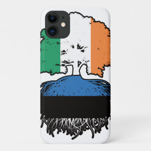 Estse Ierse boomrootenvlag Case-Mate iPhone Case