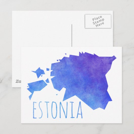 Estse kaart (Voorkant / Achterkant)