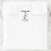 Estse Mannen zijn het beste Ronde Sticker (Tas)