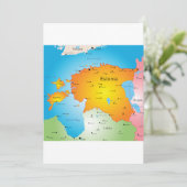 Estse plattegronden kaart (Staand voorkant)