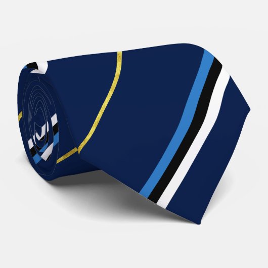 Estse stremvlag stropdas (Opgerold)