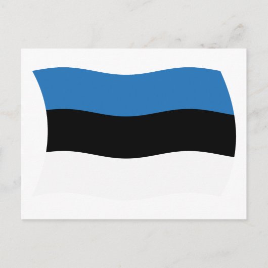 Estse Vlag Ansichtkaart Briefkaart (Voorkant)