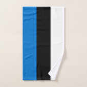 Estse vlag bad handdoek (Handdoek)